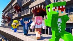人がどんどん消えていく団地【マインクラフト】
