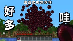 Minecraft 珍珠丟出後狂瞬移，任何東西都能『放進熔爐燒』生存世界